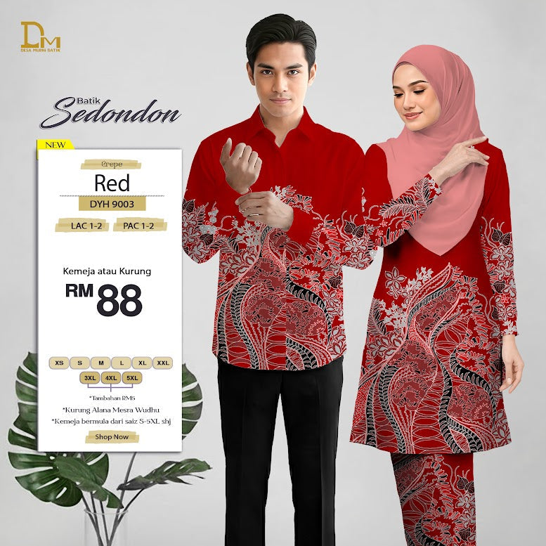 Batik Sedondon Readymade - Kurung (PAC)