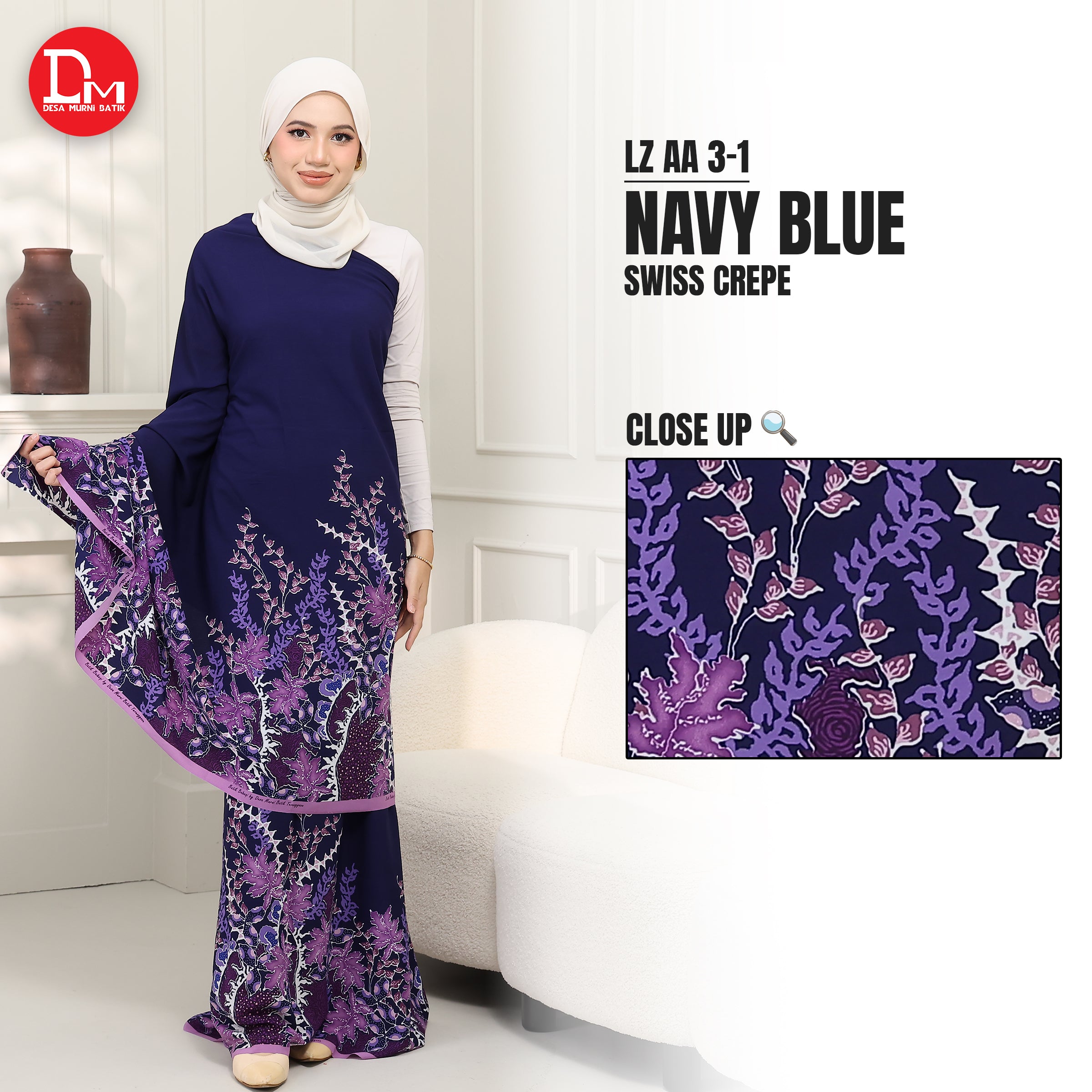 Kain Pasang Batik Baihaqi
