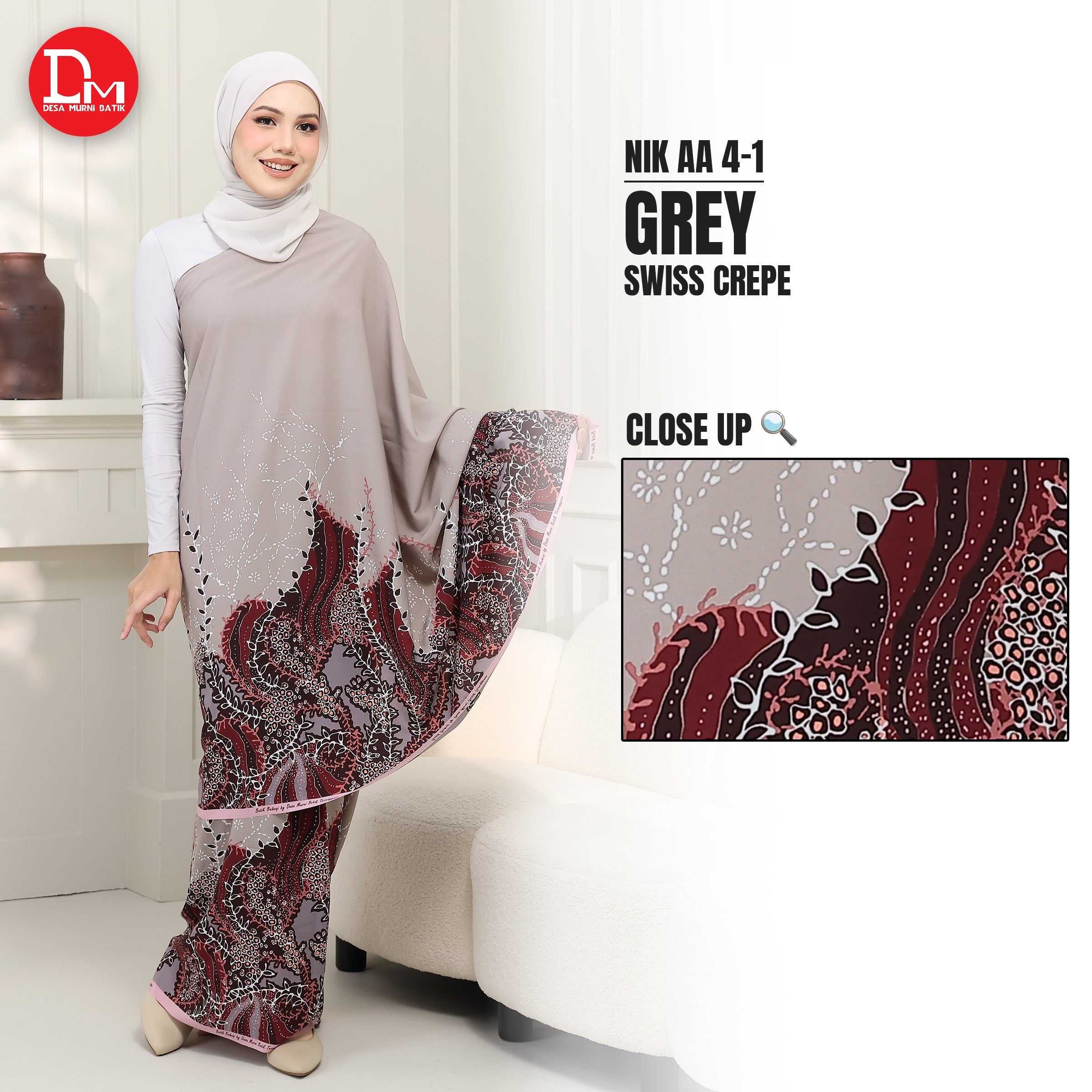 Kain Pasang Batik Baihaqi