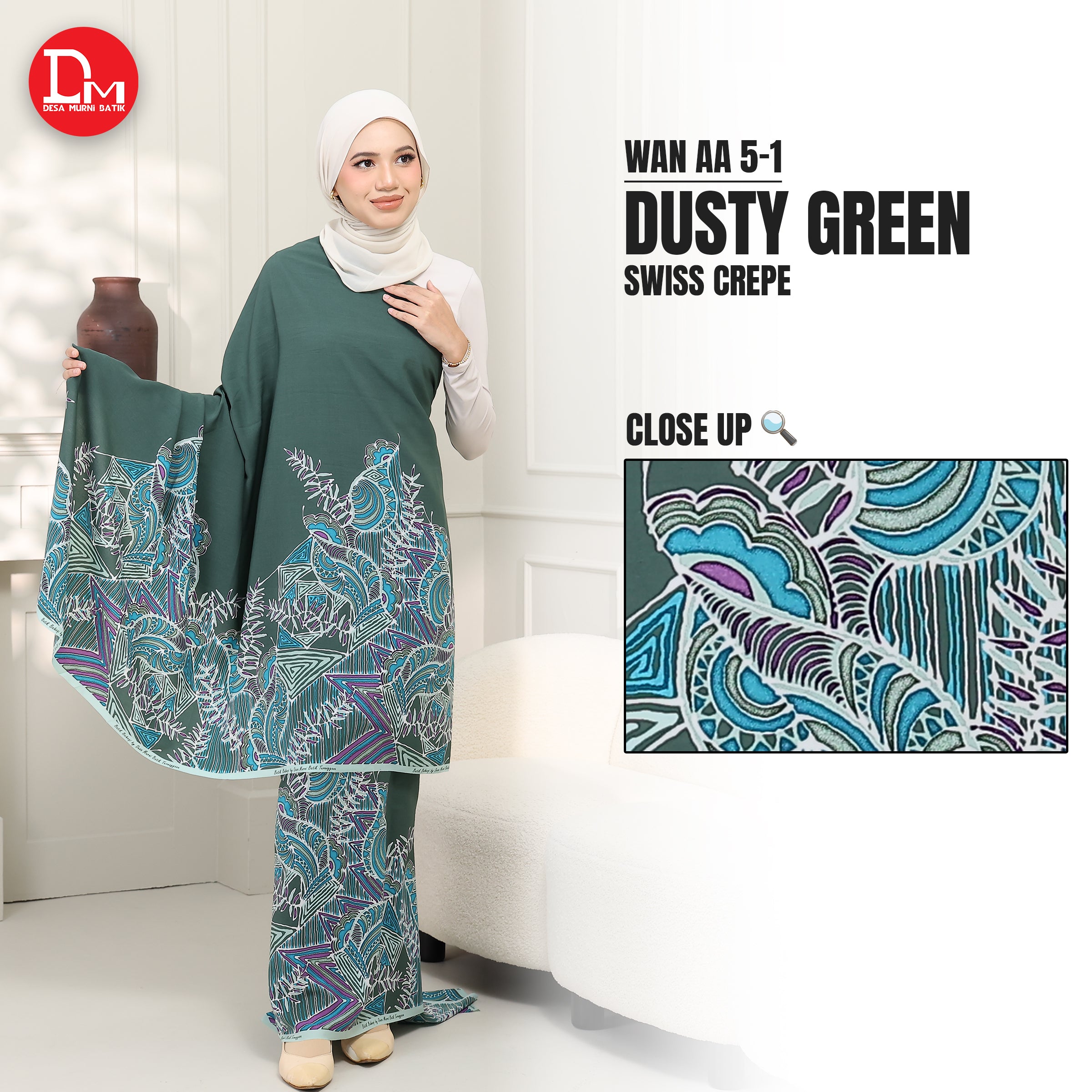 Kain Pasang Batik Baihaqi